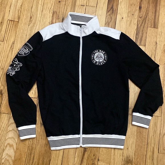 New Johnny Cash Track Jacket size Medium - Picture 1 of 6